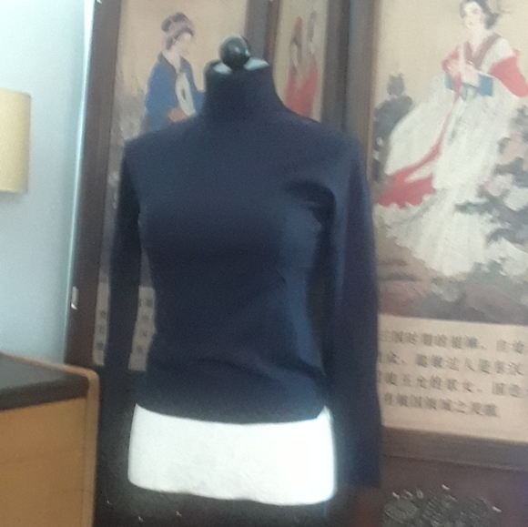 Talbots classic fitted turtle neck. - Picture 2 of 4